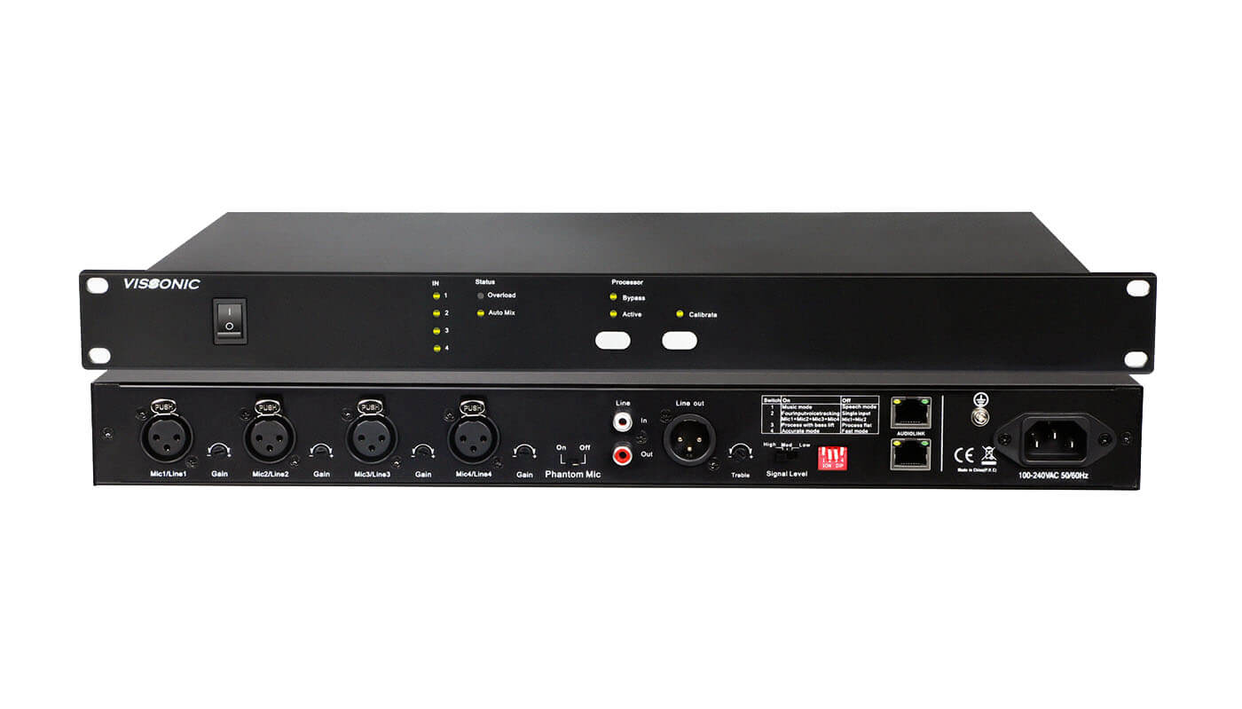 Микшер-подавитель обратной акустической связи VIS-FS100