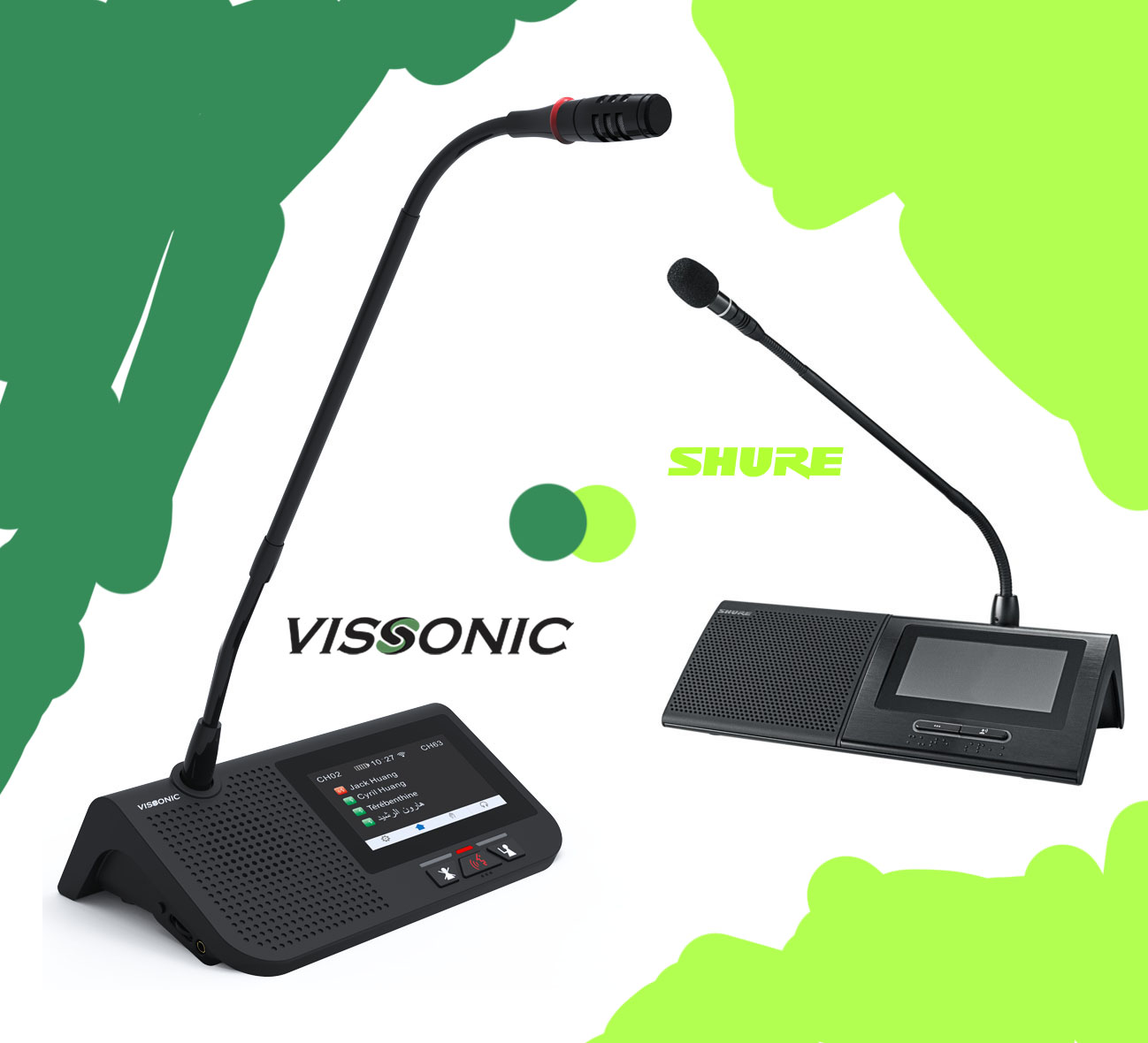 VISSONIC как альтернатива SHURE