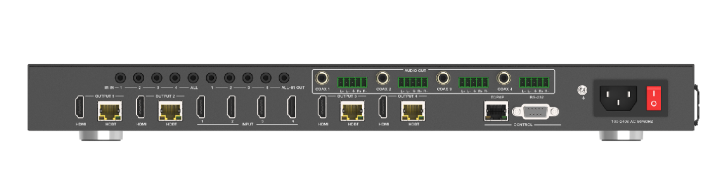 Матричный коммутатор с выходами HD BaseT MX44-UHD150
