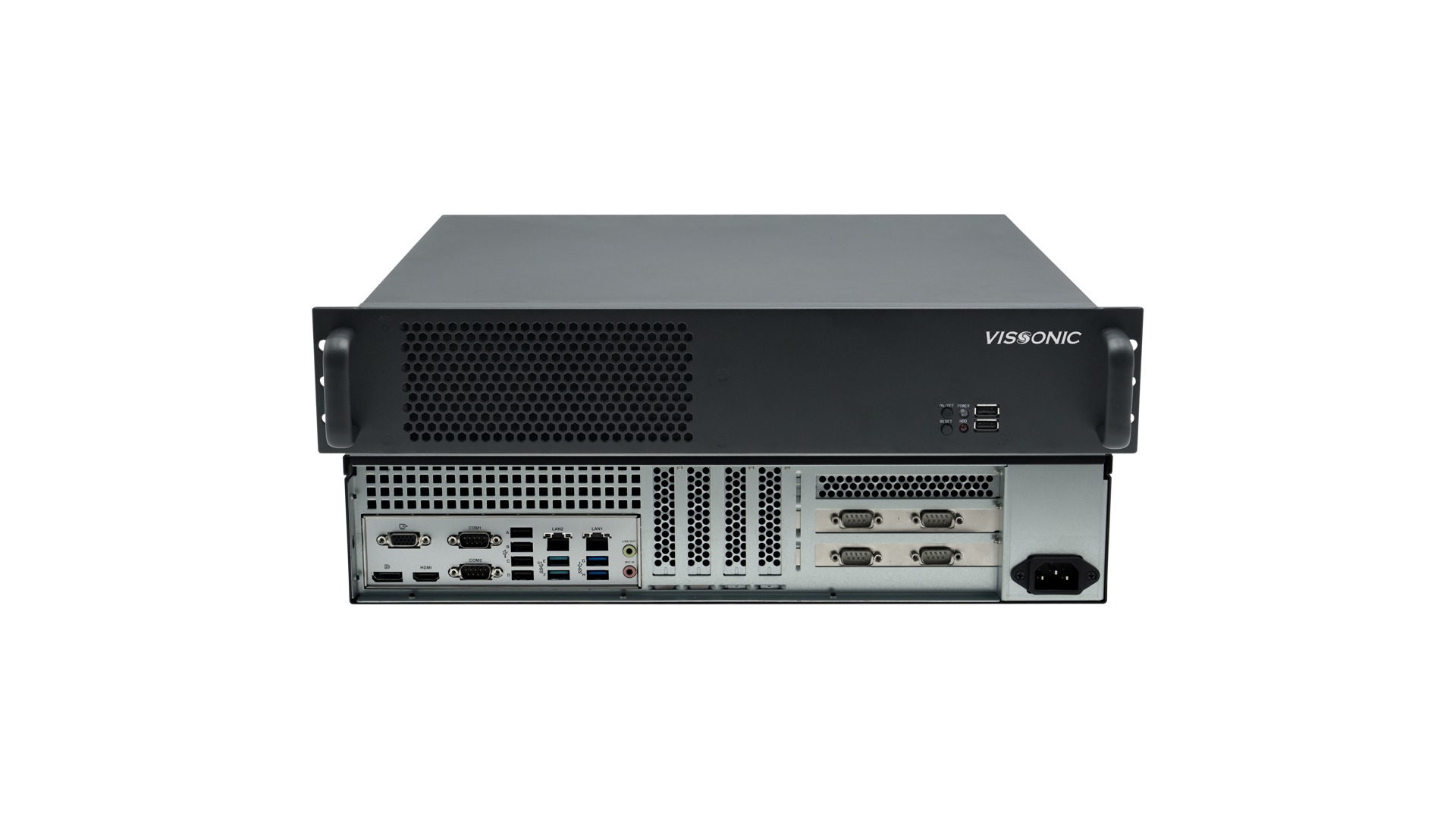 VIS-A2T200 ИИ-сервер расшифровки речи с функциями перевода и краткого изложения