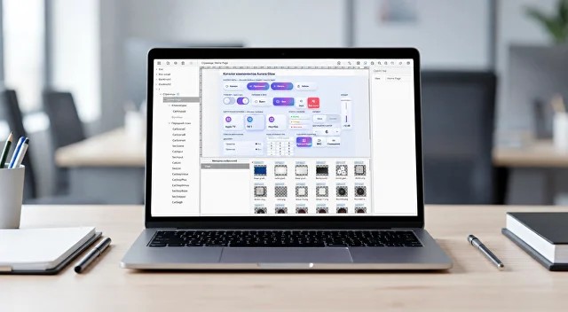 Визуальный редактор интерфейсов UVATRON UI-Designer
